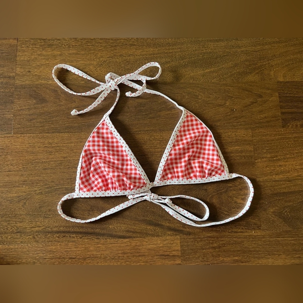 Red Gingham Bikini Set - Picture 3 of 3